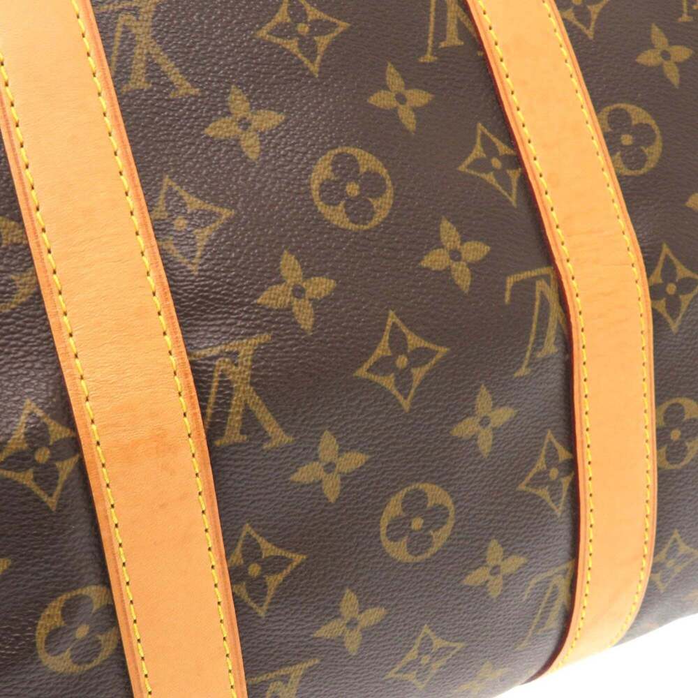 LOUIS VUITTON Brown Monogram Keepall 45 Boston Bag - Picture 9 of 10